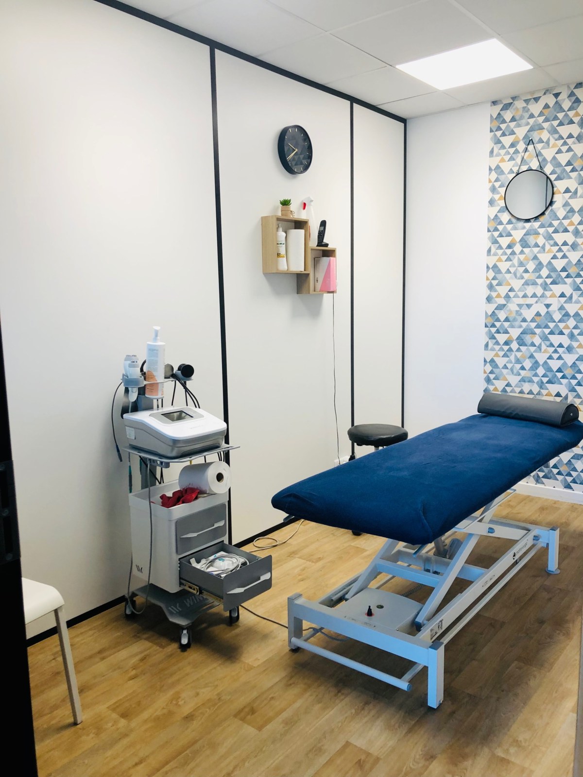 Salle de consultations au cabinet Kiné Gare Paul Pouchain à Armentières